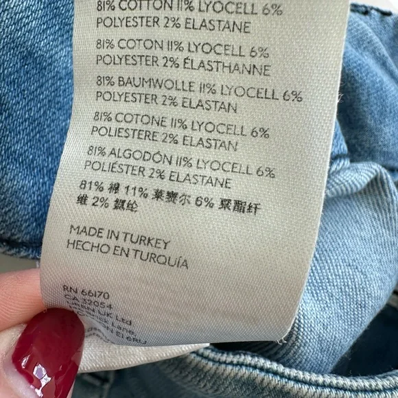 Anthropologie Pilcro & the Letter Press High Waisted Wide Leg Jeans - Picture 15 of 15